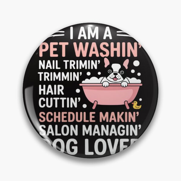 Item preview, Dog Grooming Dog Salon Owner - Dog Groomer & Dog Grooming Gift designed and sold by BotboutiquePre.