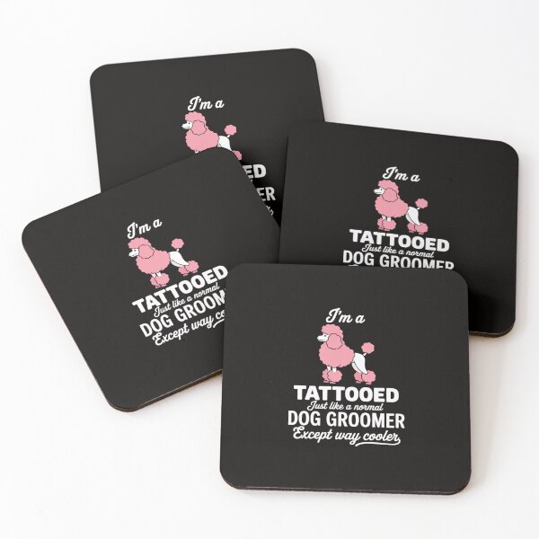 Item preview, Dog Groomer Tattooed Pet Grooming Puppy Care designed and sold by silladive.