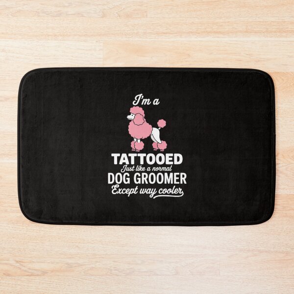 Item preview, Dog Groomer Tattooed Pet Grooming Puppy Care designed and sold by silladive.
