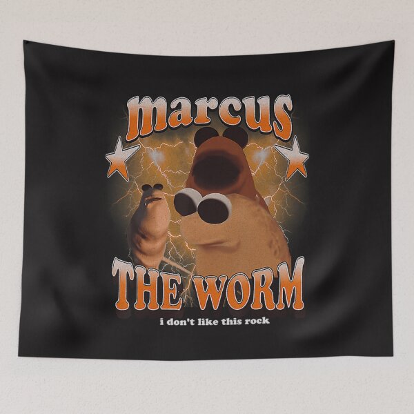 Item preview,  Trending Meme Funny Quote By Worm Retro Style designed and sold by MaritzaVande.