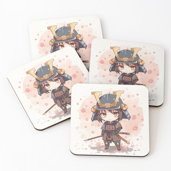 Item preview, RUKA THE CHIBI SAMURAI  designed and sold by Chempakastudio.