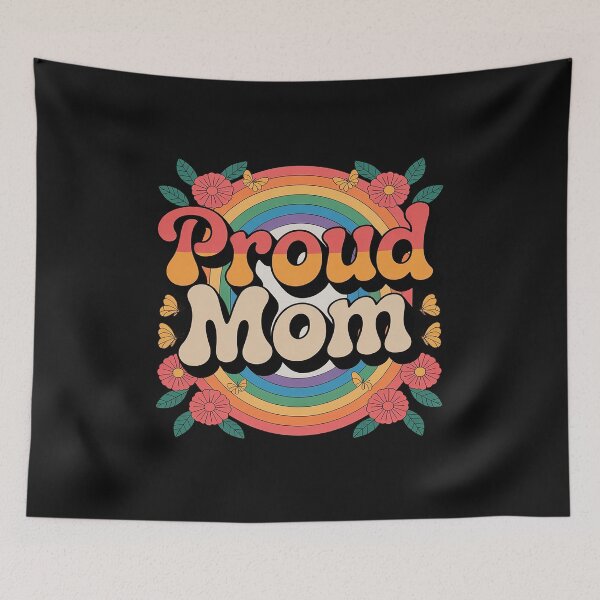 Item preview, Proud Mom LGBT Pride Month Stay Proud LGBTQ Lesbian Rights designed and sold by itsnothatweird.