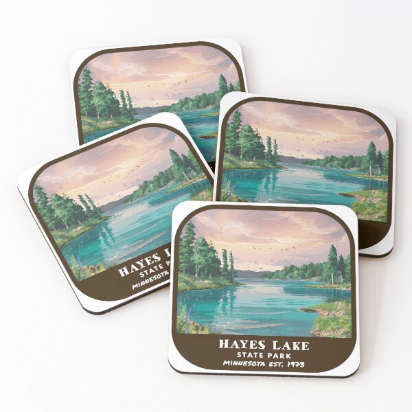 Item preview, Vintage Hayes Lake State Park (Minnesota State Park) designed and sold by RabbitK.