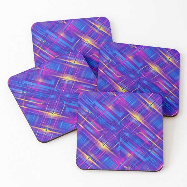Item preview, Neon Cyber Grid designed and sold by Kaleidoscope Print.