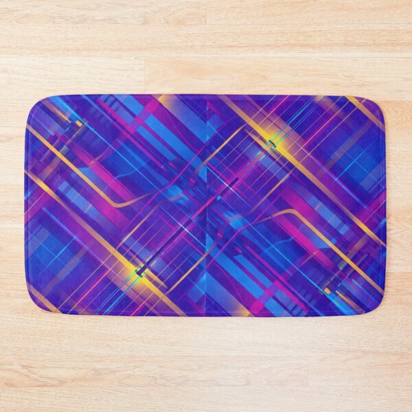 Item preview, Neon Cyber Grid designed and sold by Kaleidoscope Print.