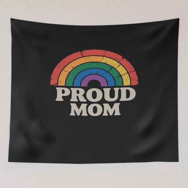 Item preview, Proud Mom LGBTQ Rainbow Support LGBT Gay Pride Month designed and sold by itsnothatweird.