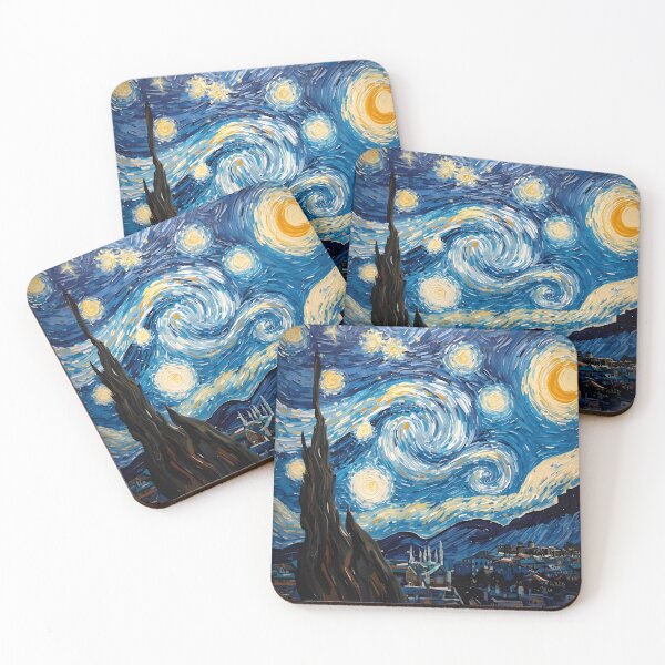Item preview, Starry Night Classical Art Van Gogh designed and sold by ArtMochis.