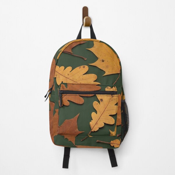 Item preview, Autumn Maple Oak Leaves Pattern designed and sold by Kaleidoscope Print.