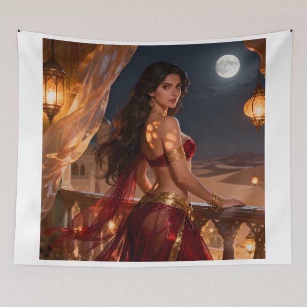 Item preview, Shahrzad – The Storyteller Queen designed and sold by InkloreCulture.