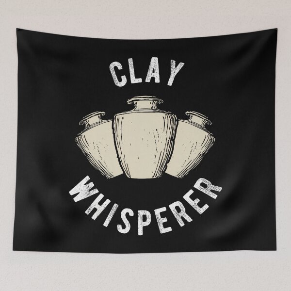 Item preview, Clay Whisperer Pottery Enthusiasts Crafters Diy Vase designed and sold by KarlaLeanne.