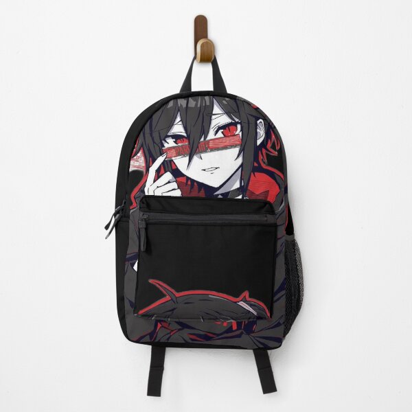 Item preview, Edgy Anime Girl in Hoodie - Dark Aesthetic Red Eyes Manga designed and sold by ConfuseLab Alt.