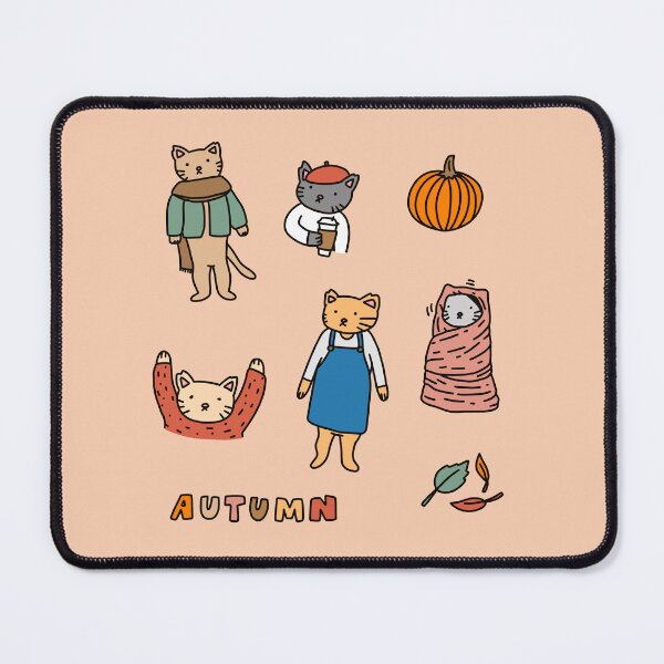 Item preview, Autumn Cats designed and sold by CherryUpShop.
