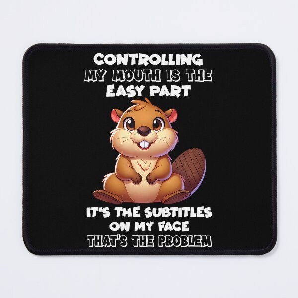 Item preview, Controlling My Mouth Is The Easy Part It'S The Subtitles On designed and sold by DonnieSandra.