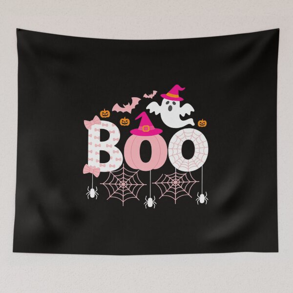 Item preview, Boo Halloween Pumpkin Pink Ribbon Witch Breast Cancer designed and sold by silladive.