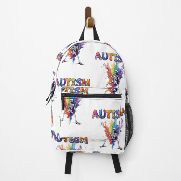 Item preview, Autism Skeleton Meme Design designed and sold by AKANKEDESIGN.