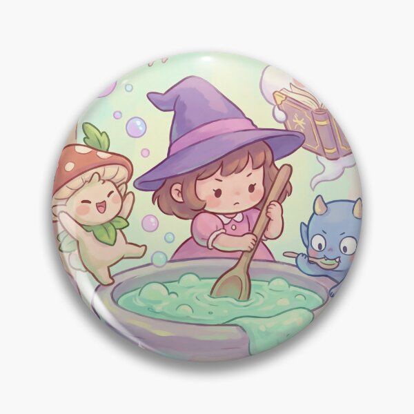 Item preview, Potion Master Witch and Cute Helpers designed and sold by Cute-Ur-Day.