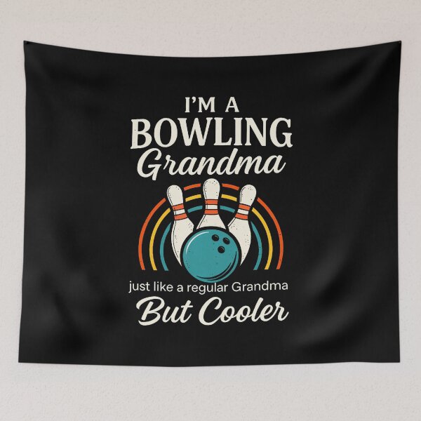 Item preview, I'M A Bowling Grandma - Funny Bowling Humor designed and sold by ConnieDora.