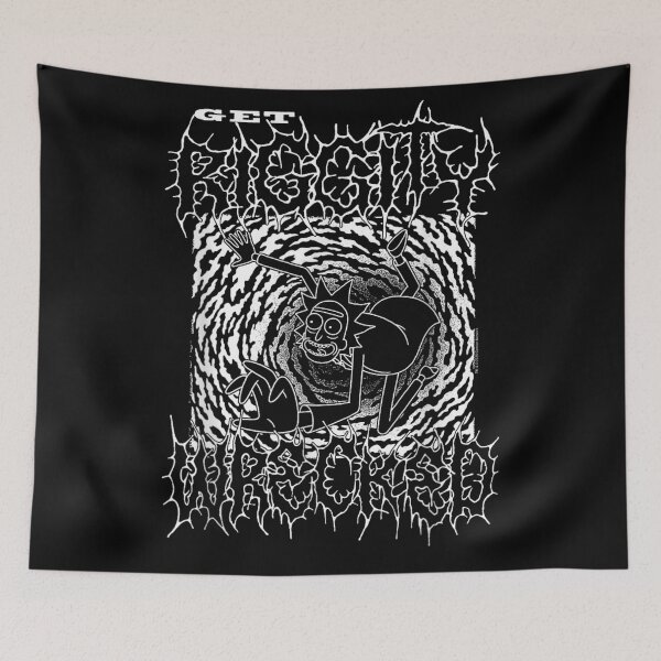 Item preview, Heavy Metal Riggity Wrecked Rick Cartoon designed and sold by NguboNorento.