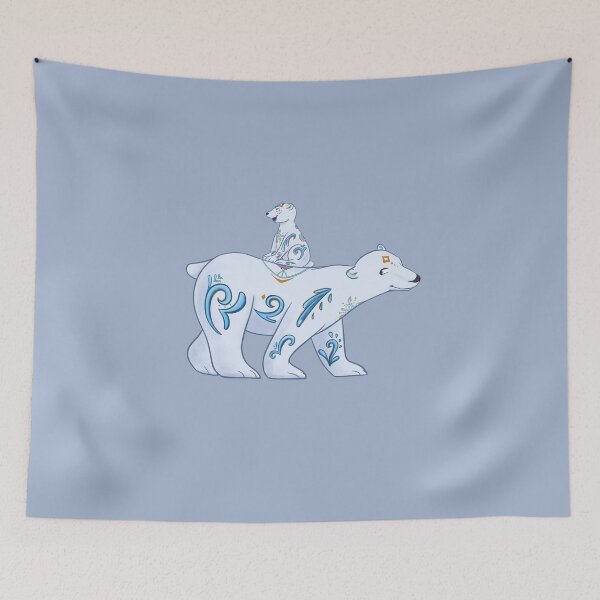 Item preview, Merry Menagerie Polar Bears designed and sold by imaginativeink.