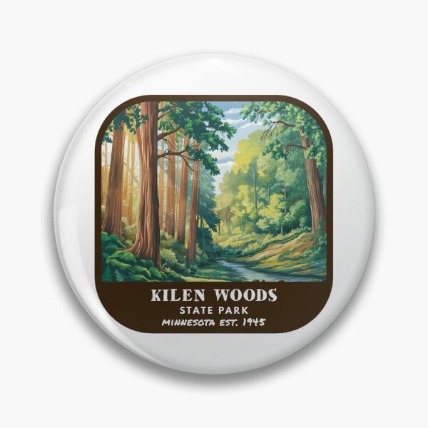 Item preview, Vintage Kilen Woods State Park (Minnesota State Park) designed and sold by RabbitK.