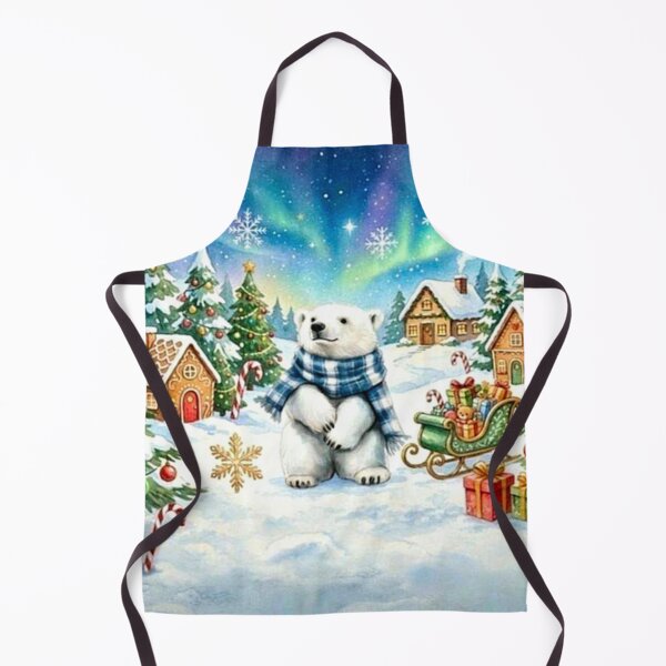 Item preview, Icicle The Bear In Aurora Village designed and sold by Dawne's Designs.