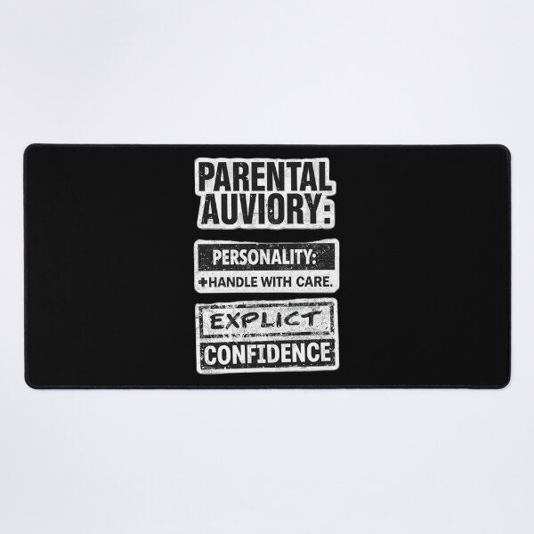 Item preview, Explicit Confidence Savage Mode Stickers - Parental Advisory Parody Quotes designed and sold by ConfuseLab Alt.