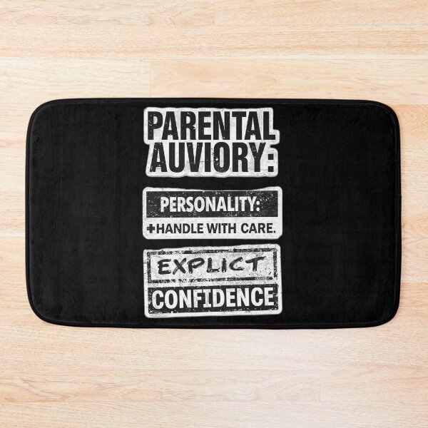 Item preview, Explicit Confidence Savage Mode Stickers - Parental Advisory Parody Quotes designed and sold by ConfuseLab Shop.