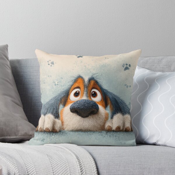 Item preview, Hamilton Hound Peeking over Wall 01 designed and sold by Elisabeth Lucas.