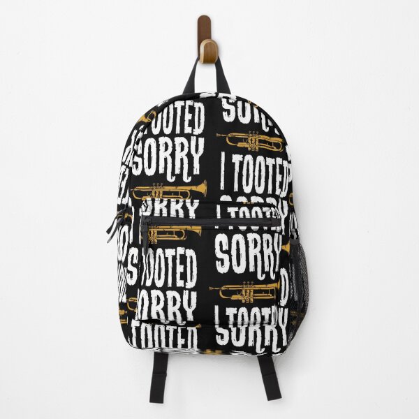 Item preview, Sorry I Tooted Trumpet Music Marching Band Nerd designed and sold by EarlineRenee.