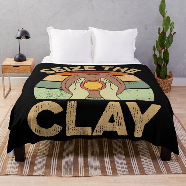 Item preview, Seize The Clay - Retro Style Ceramics Artist Clay Pottery designed and sold by DonnieSandra.