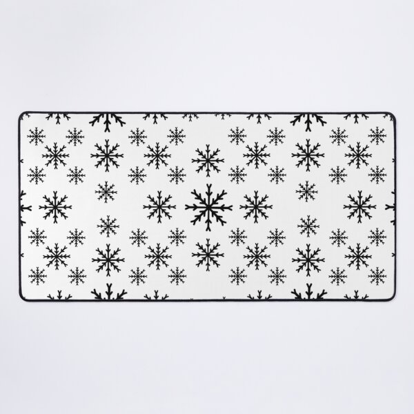 Item preview, Hand drawn Minimalist Frosty Snowflake Repeat - Subtle Winter Background Texture designed and sold by Takerofjournees.