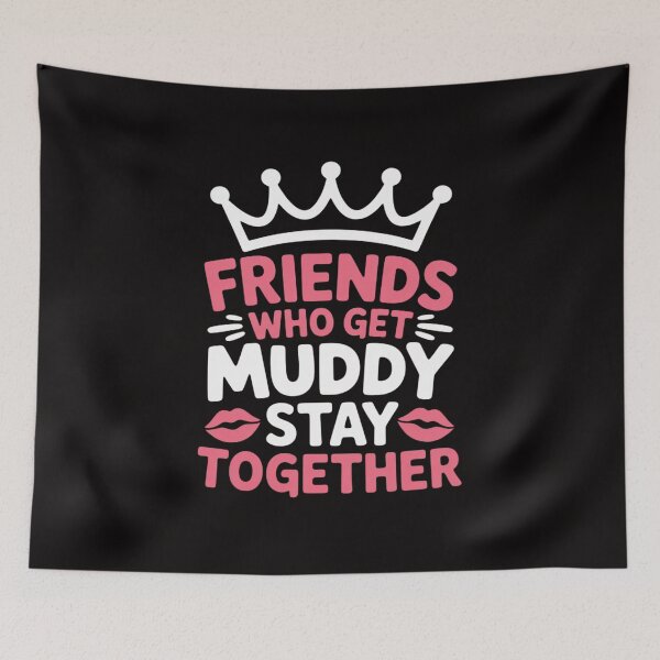 Item preview, Mud Run Women Matching Muddy Mud Race Team Princess designed and sold by portcrysral.