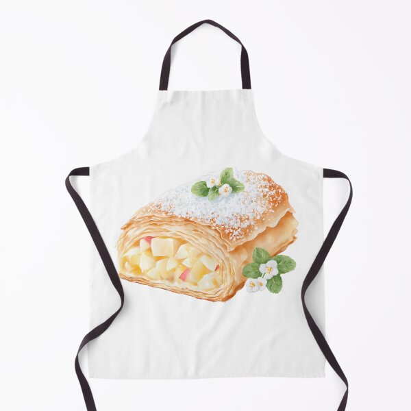 Item preview, Apple Strudel Illustration designed and sold by BobaBunny76.