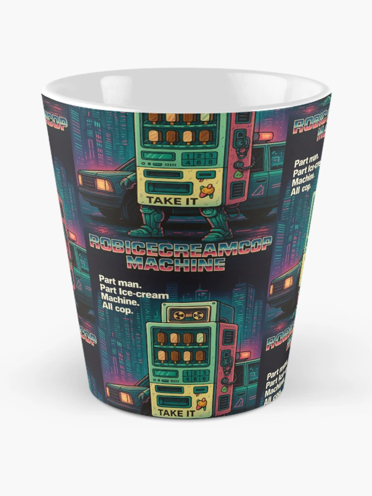 Thumbnail 2 of 4, Coffee Mug, RobIceCreamMachineCop designed and sold by Philip Duxfield.