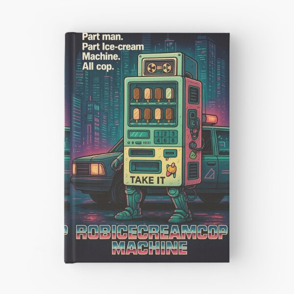 Item preview, RobIceCreamMachineCop designed and sold by Philip Duxfield.