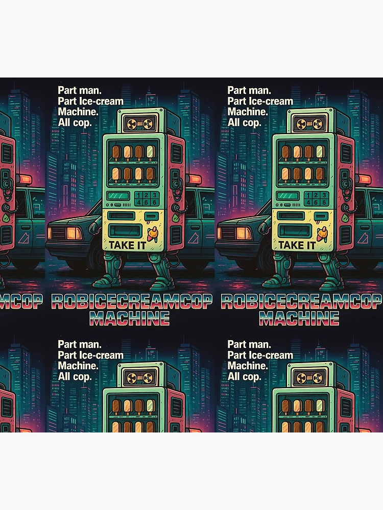 Thumbnail 5 of 5, Socks, RobIceCreamMachineCop designed and sold by Philip Duxfield.