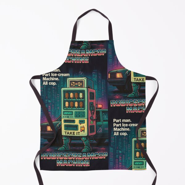 Item preview, RobIceCreamMachineCop designed and sold by Philip Duxfield.