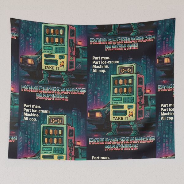 Item preview, RobIceCreamMachineCop designed and sold by Philip Duxfield.