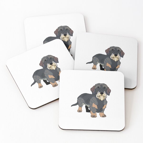 Item preview, Wire-haired Dachshund designed and sold by Delirious Artz.