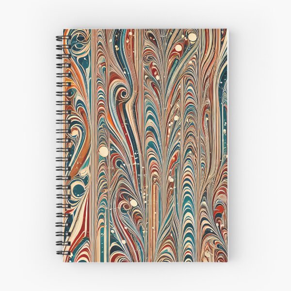 Item preview, Vintage Marbled Paper Pattern Retro Abstract Design designed and sold by PinUpPizzazz.