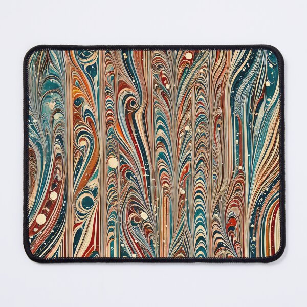 Item preview, Vintage Marbled Paper Pattern Retro Abstract Design designed and sold by PinUpPizzazz.
