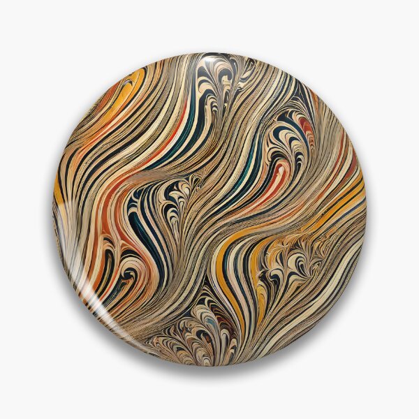 Item preview, Vintage Marbled Paper Pattern Retro Abstract Design designed and sold by PinUpPizzazz.
