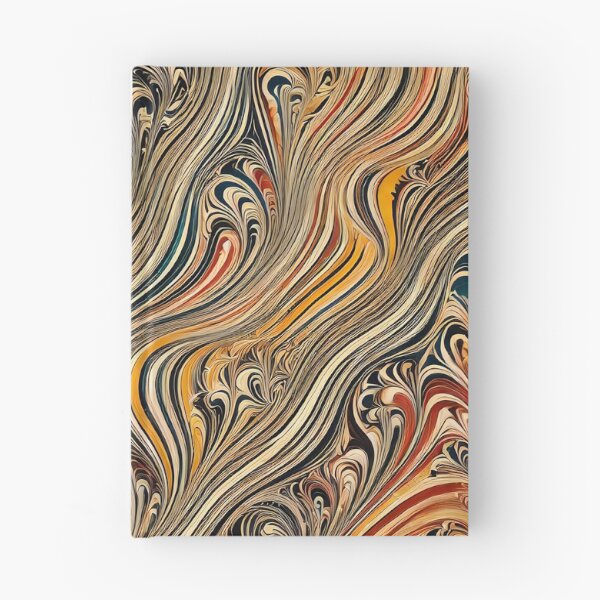 Item preview, Vintage Marbled Paper Pattern Retro Abstract Design designed and sold by PinUpPizzazz.