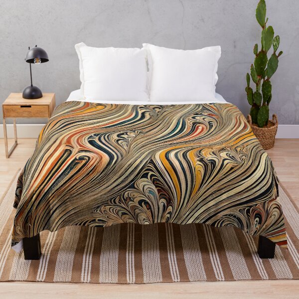 Item preview, Vintage Marbled Paper Pattern Retro Abstract Design designed and sold by PinUpPizzazz.