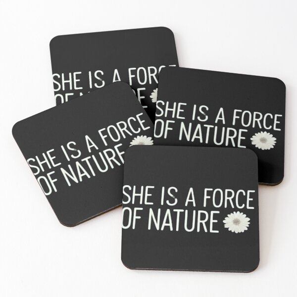 Item preview, ​She Is A Force of Nature T-Shirt | Empowered Women Daisy Design designed and sold by ZyVoAli.