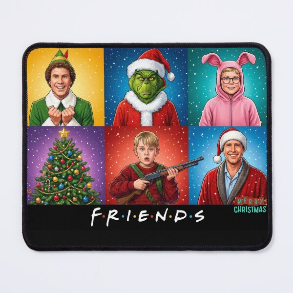 Item preview, Friends - Festive Pop Culture Christmas Collage  designed and sold by Vicky021.