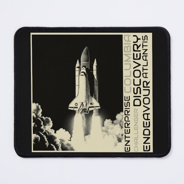 Item preview, Space Shuttle Program Retro Launch Vehicle Names designed and sold by KiwiRider.