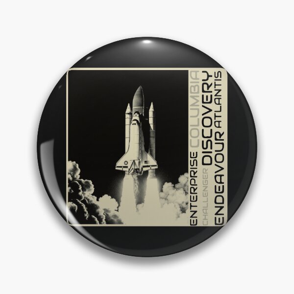 Item preview, Space Shuttle Program Retro Launch Vehicle Names designed and sold by KiwiRider.