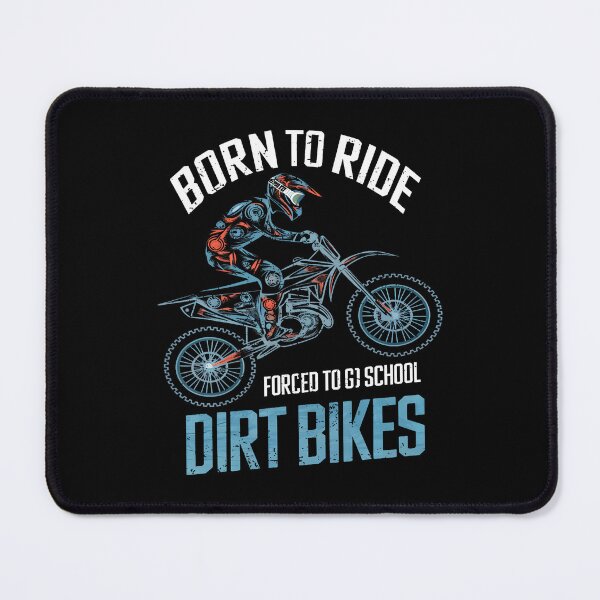 Item preview, Born Ride Dirt Bikes Forced To Go School Funny Motocross Boy designed and sold by KellyJudith.