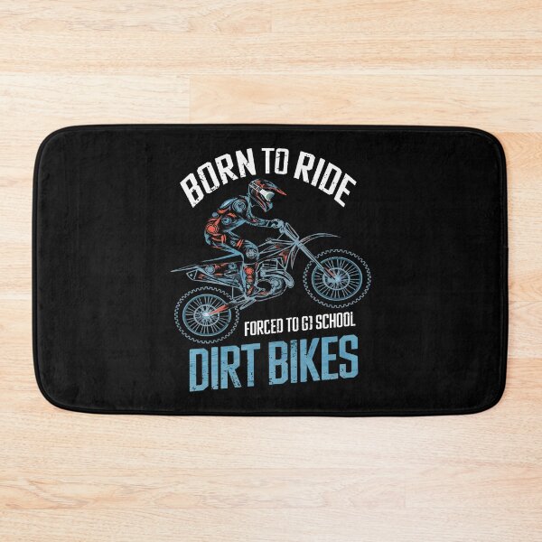 Item preview, Born Ride Dirt Bikes Forced To Go School Funny Motocross Boy designed and sold by KellyJudith.